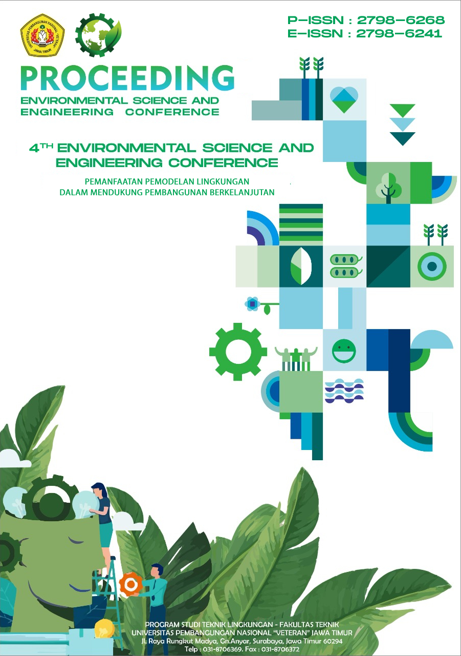 					View Vol. 4 No. 1 (2023): Environmental Science and Engineering Conference
				